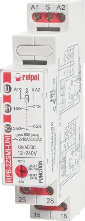 Relpol Bistable relay 80 A (20