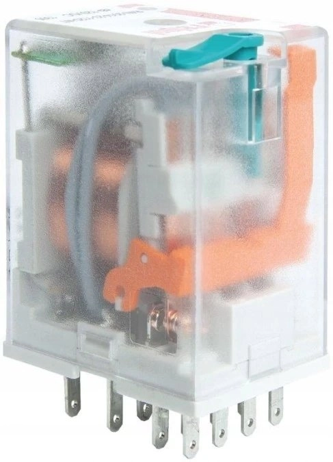 Industrial relay 4P 220V DC AgNi