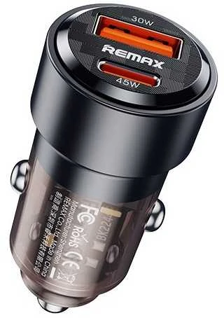 Car charger Remax RCC360 75W USB-C/USB-A