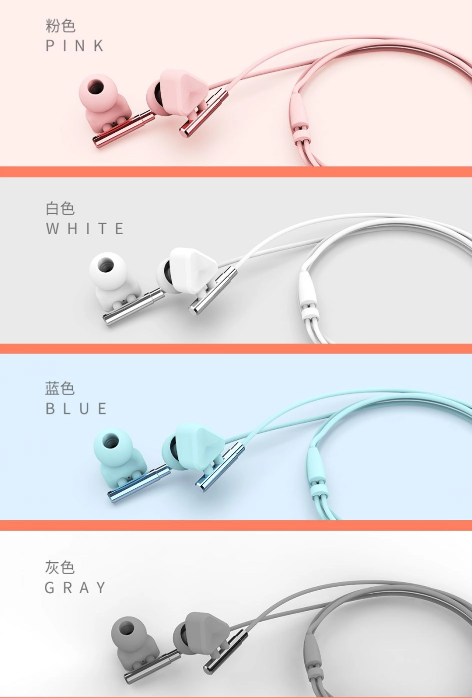 Słuchawki Remax Wired headphones Remax Universal