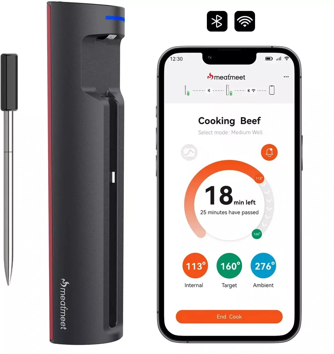 Retoo Meatmeet X Pro Kitchen Thermometer