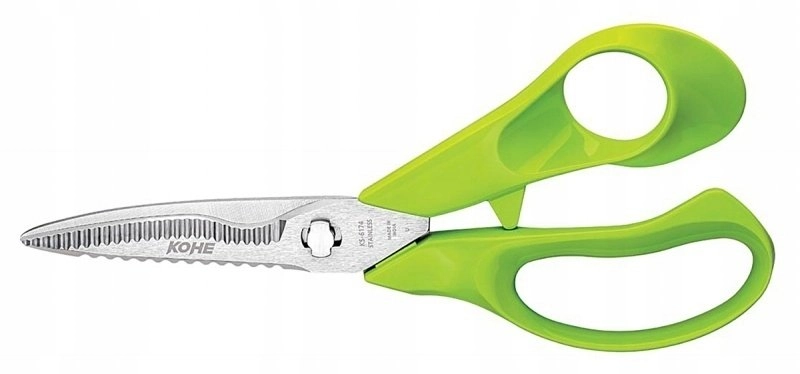 KOHE 5-in-1 multifunctional kitchen scissors lime