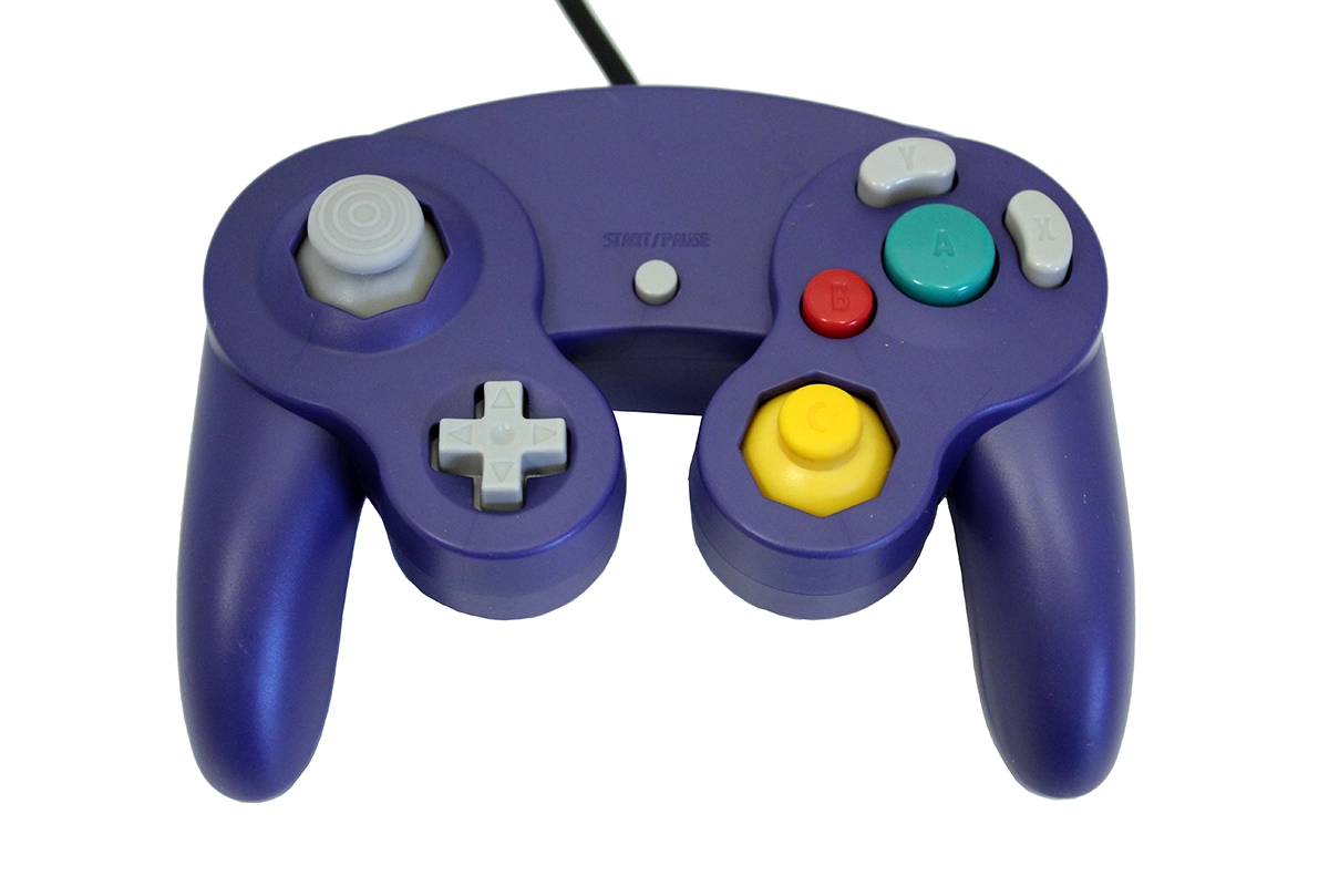 Gamecube Controller Purple USB for PC