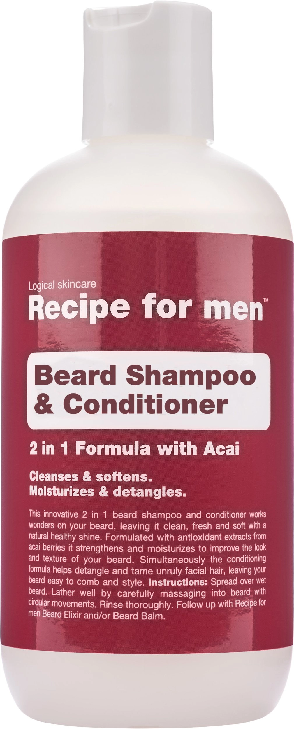 Reuzel Recipe For Men  Beard Shampoo