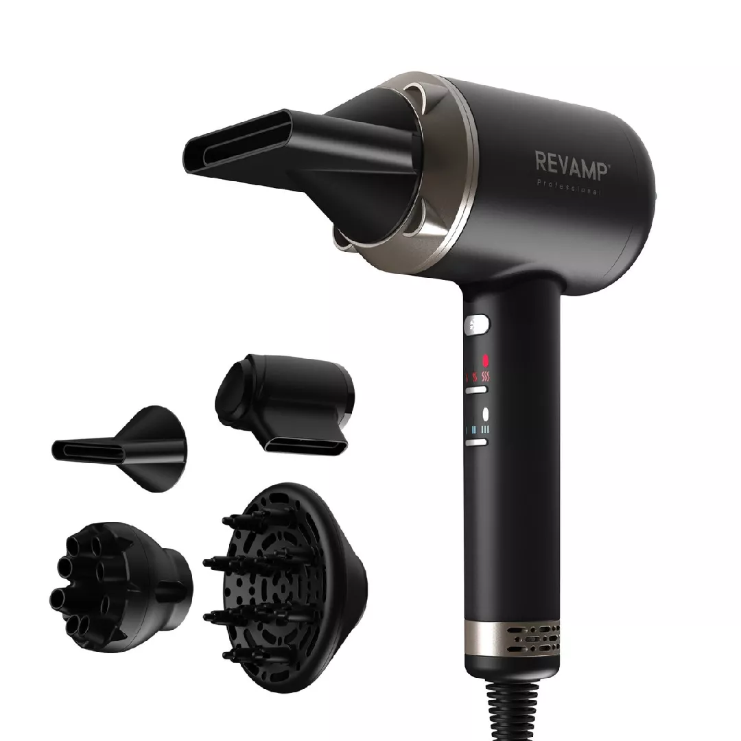 Revamp Enigma PRECISION hair dryer Black