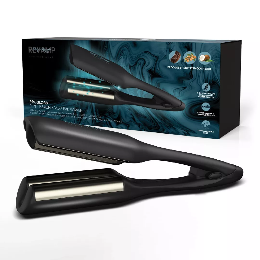 Revamp Progloss 2-in-1 Beach  Volume Waver