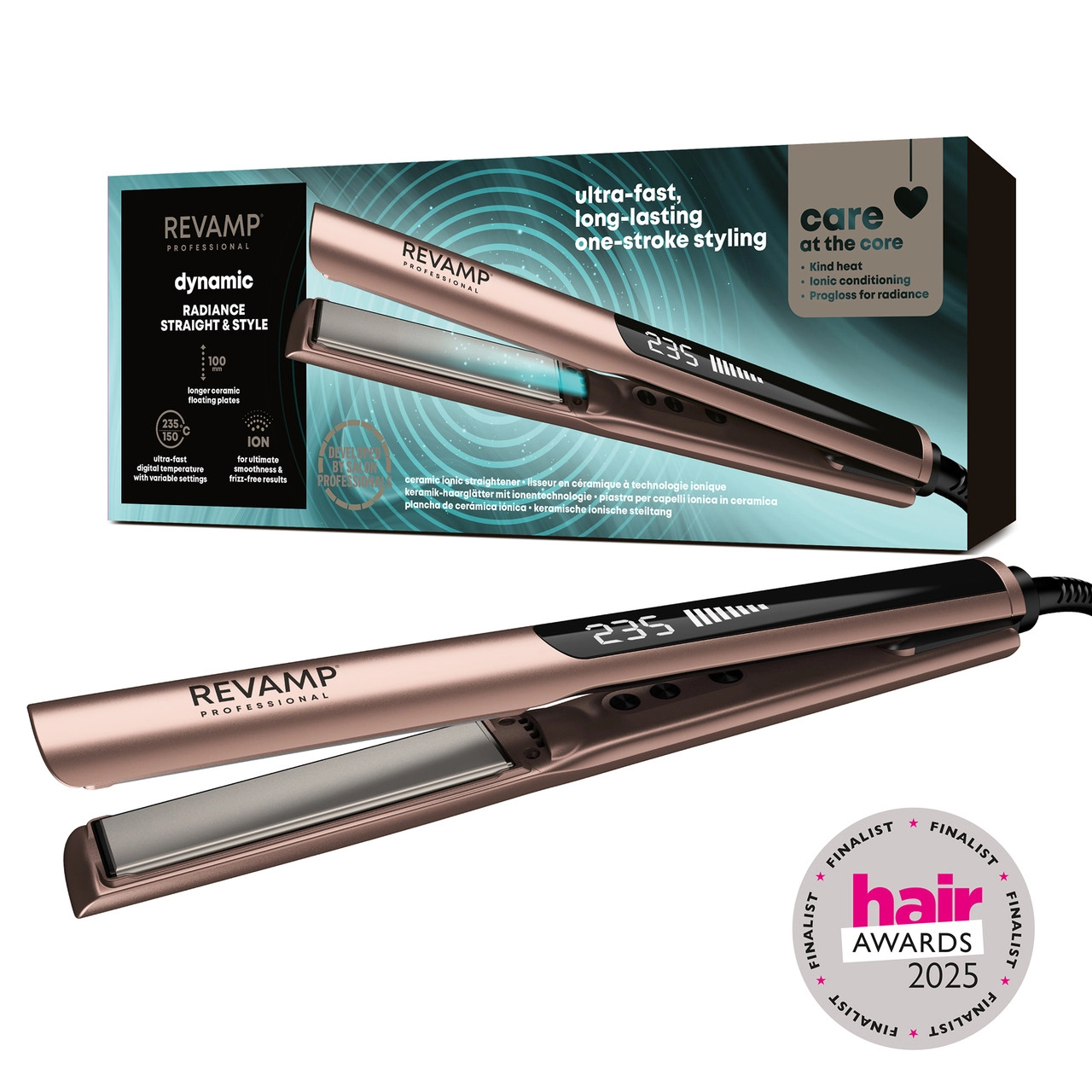 Revamp ST-1900GD-EU Dynamic Straight  Style Ceramic