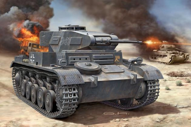Revell PzKpfw II Ausf. F Tank