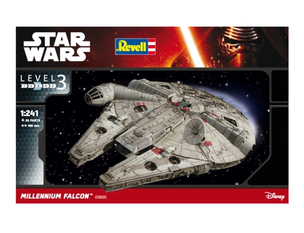 Revell Millennium Falcon Spaceplane model Assembly