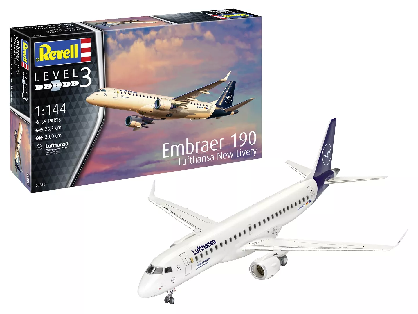Revell 03883 scale model Preassembled 1:144