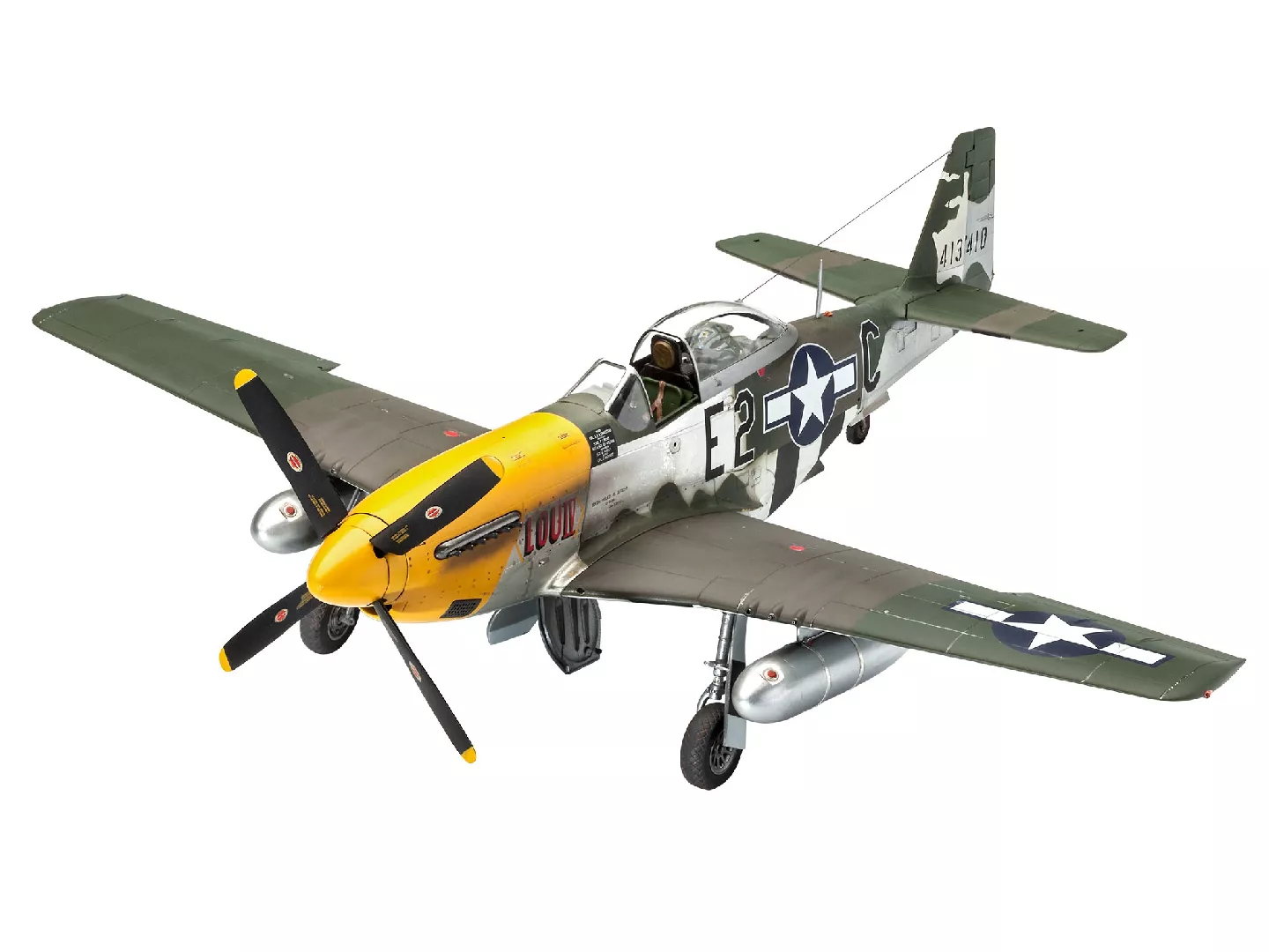 Revell P-51D Mustang Fixed-wing aircraft model