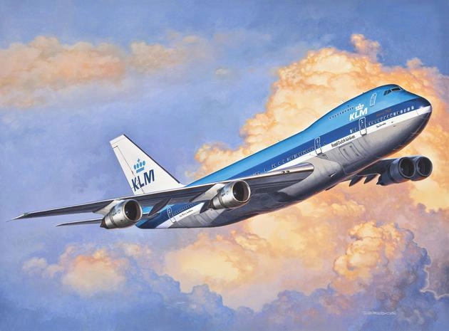 Revell Boeing 747-200 Fixed-wing aircraft model