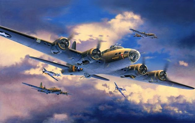 Revell B-17F Memphis Belle Fixed-wing aircraft