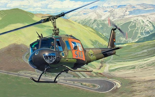 Revell Bell UH-1D SAR Rotorcraft model