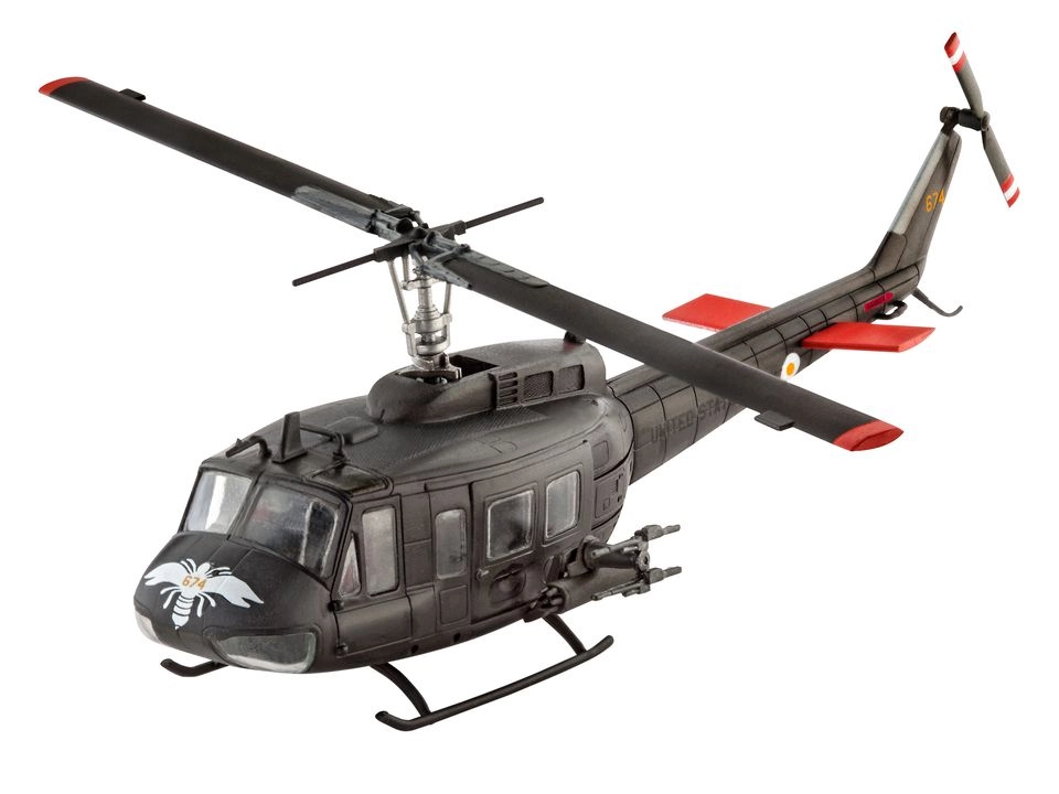 Revell Bell UH-1H Gunship Rotorcraft model
