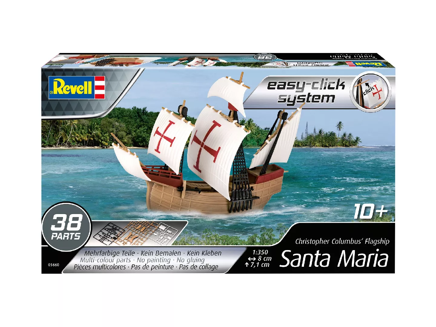 Revell 5660 Mēroga modeļa detaļa un