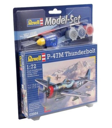 Revell P-47M Thunderbolt Fixed-wing aircraft model