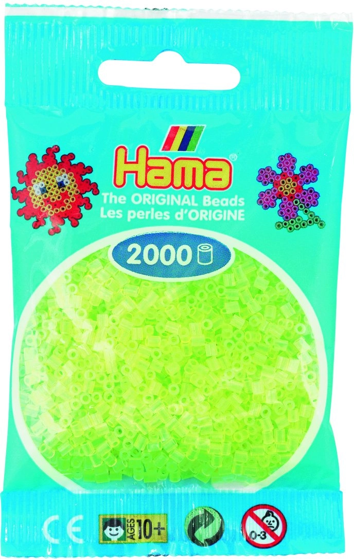 Revell Hama mini beads neon yellow