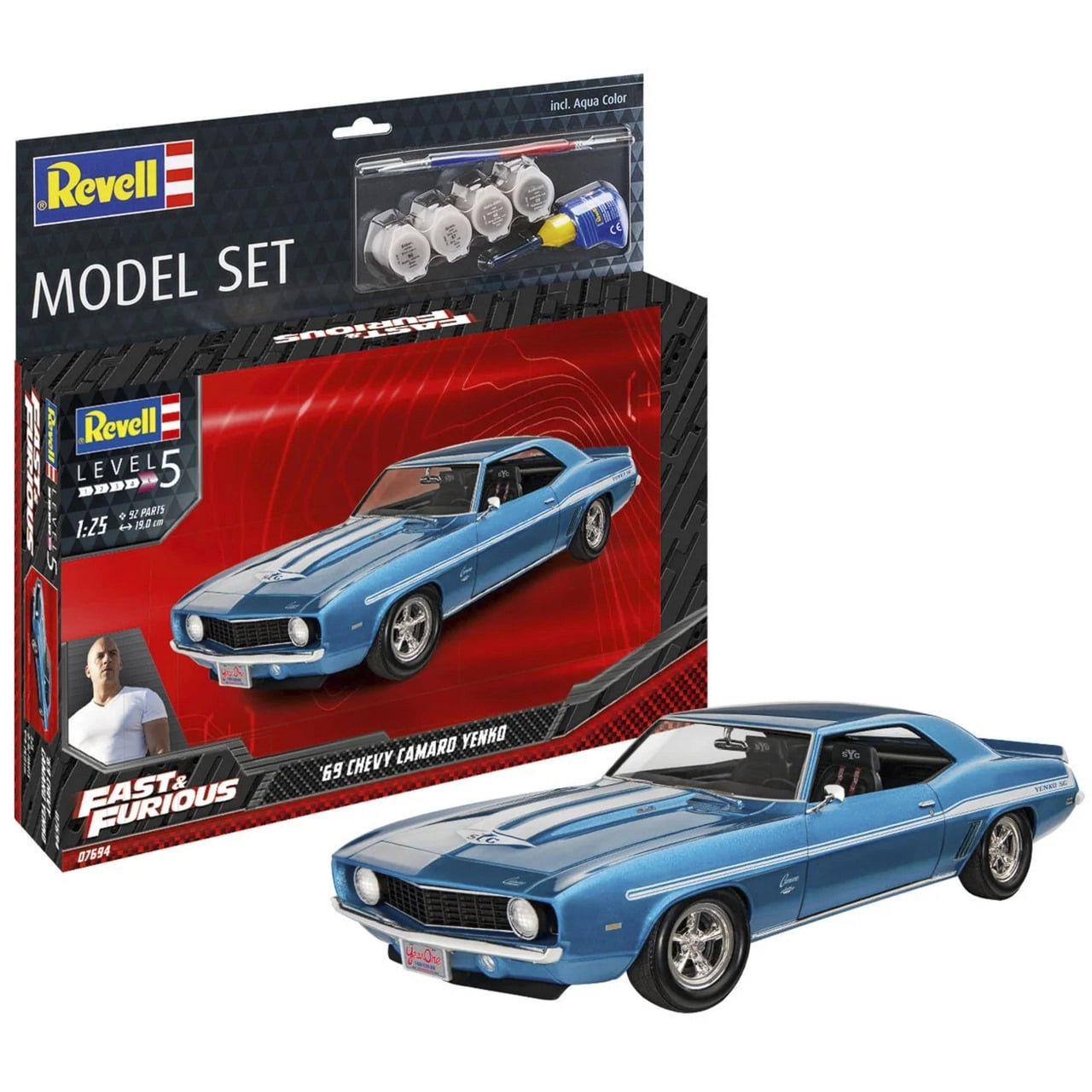 Revell Model Set Fast  Furious 1969