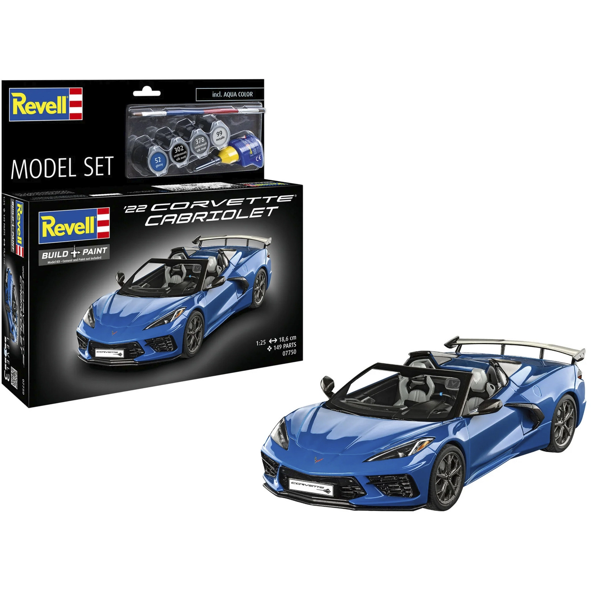 Revell Model Set Corvette C8 Cabriolet