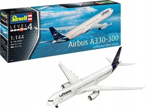 Model plastikowy Samolot Airbus A330-300 Lufthansa
