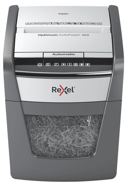 Rexel Optimum AutoFeed+ 50X paper shredder
