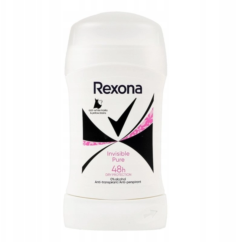 Rexona SZTYFT REXONA 40ML WOMEN INVISIBLE