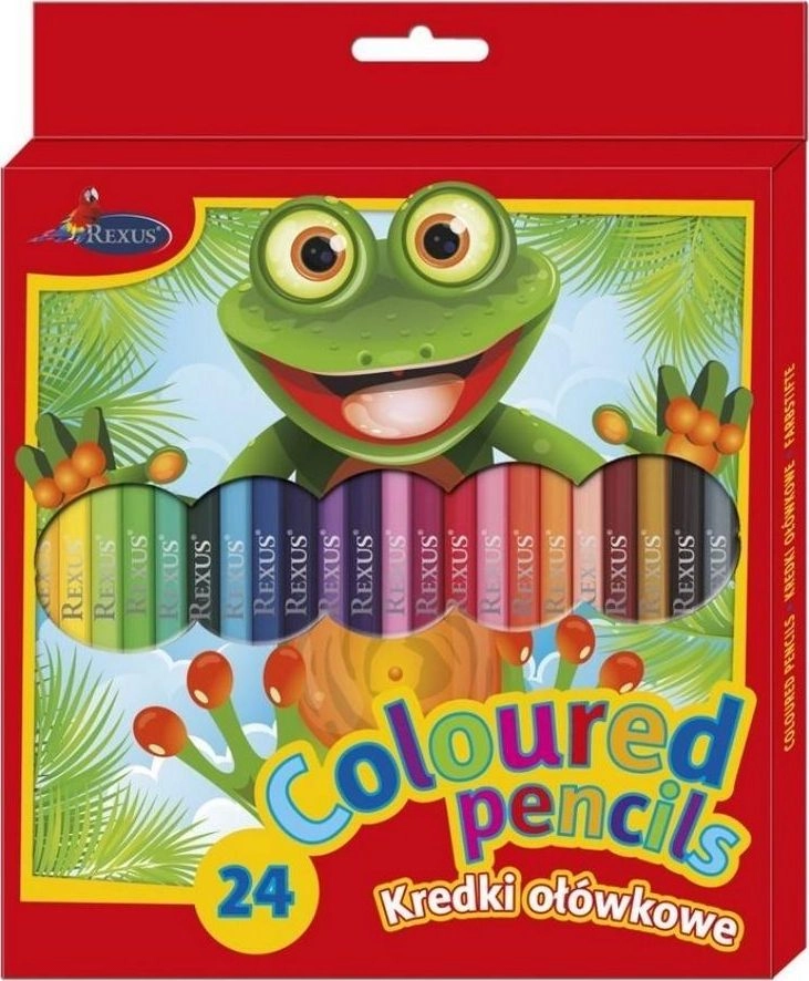 Wooden crayons 24 colors 5901276035411 755