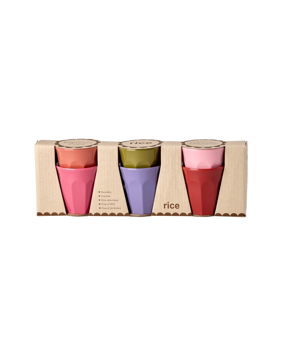 Rice - Melamine Espresso Cups -