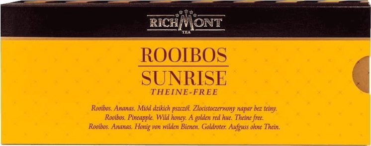 Richmont Herbata Richmont Rooibos Sunrise 12x6g