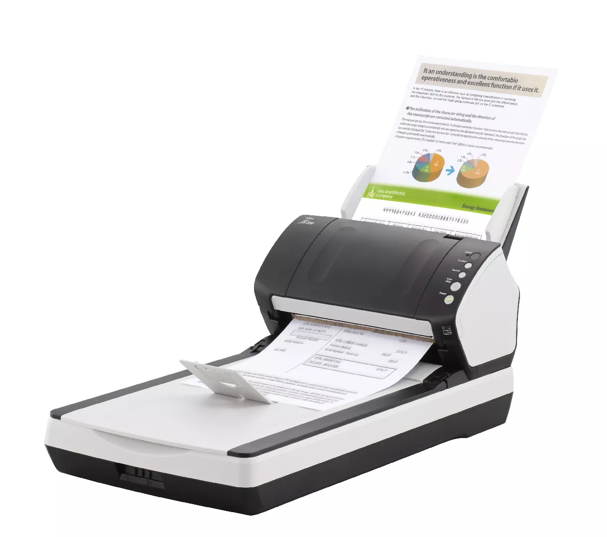 Ricoh fi-7240 Flatbed ADF scanner 600