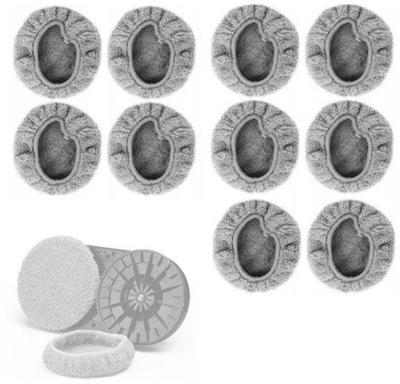 Riff Spare round microfiber cloth for