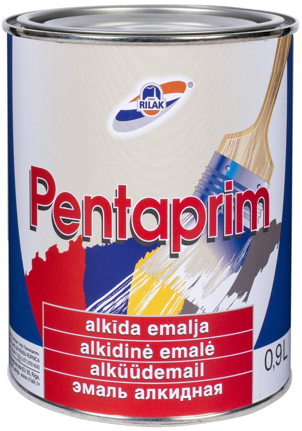 Rilak ALKYD ENAMEL PAINT PENTAPRIM YELLOW