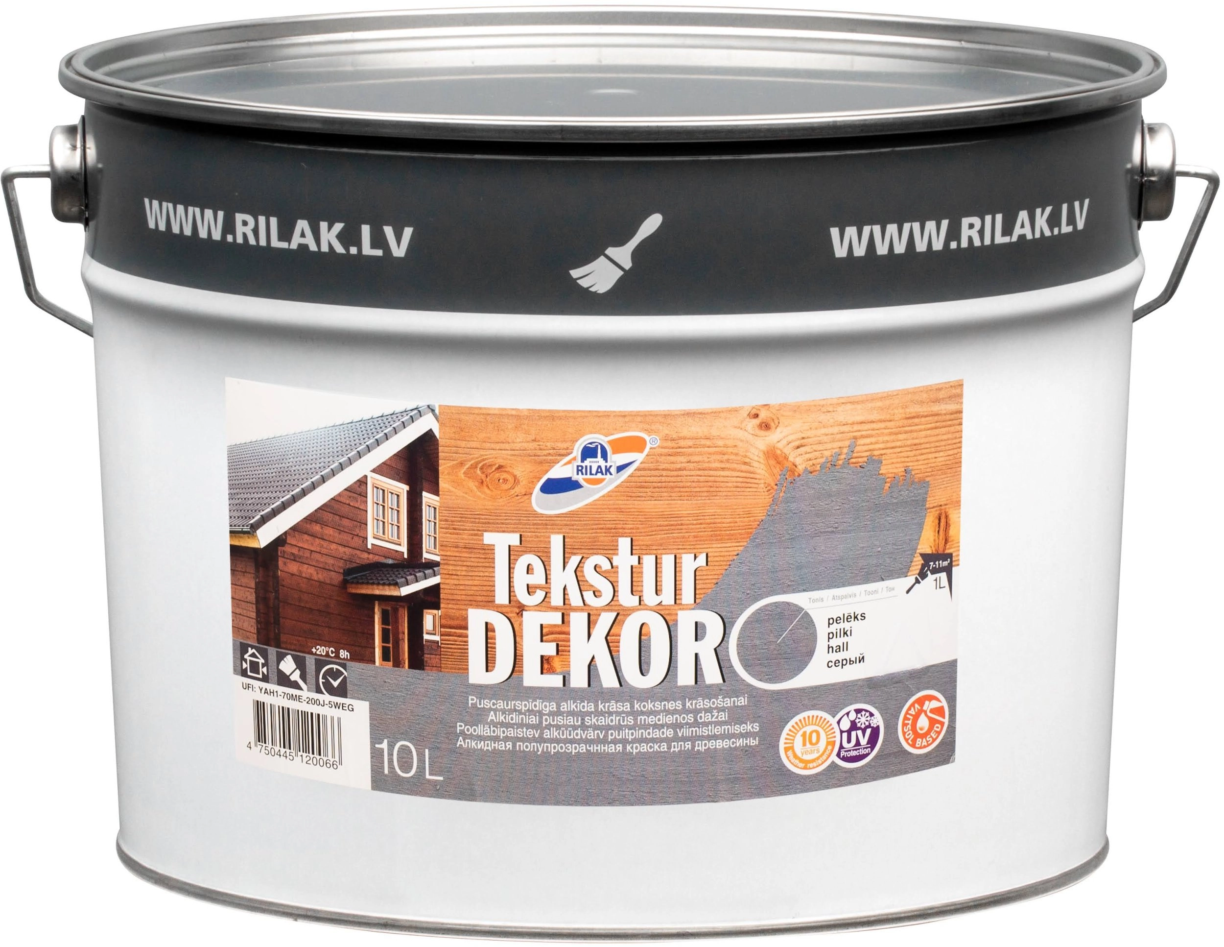 TEKSTURDEKOR GREY (10L) 15386988 28110100 4750445120066