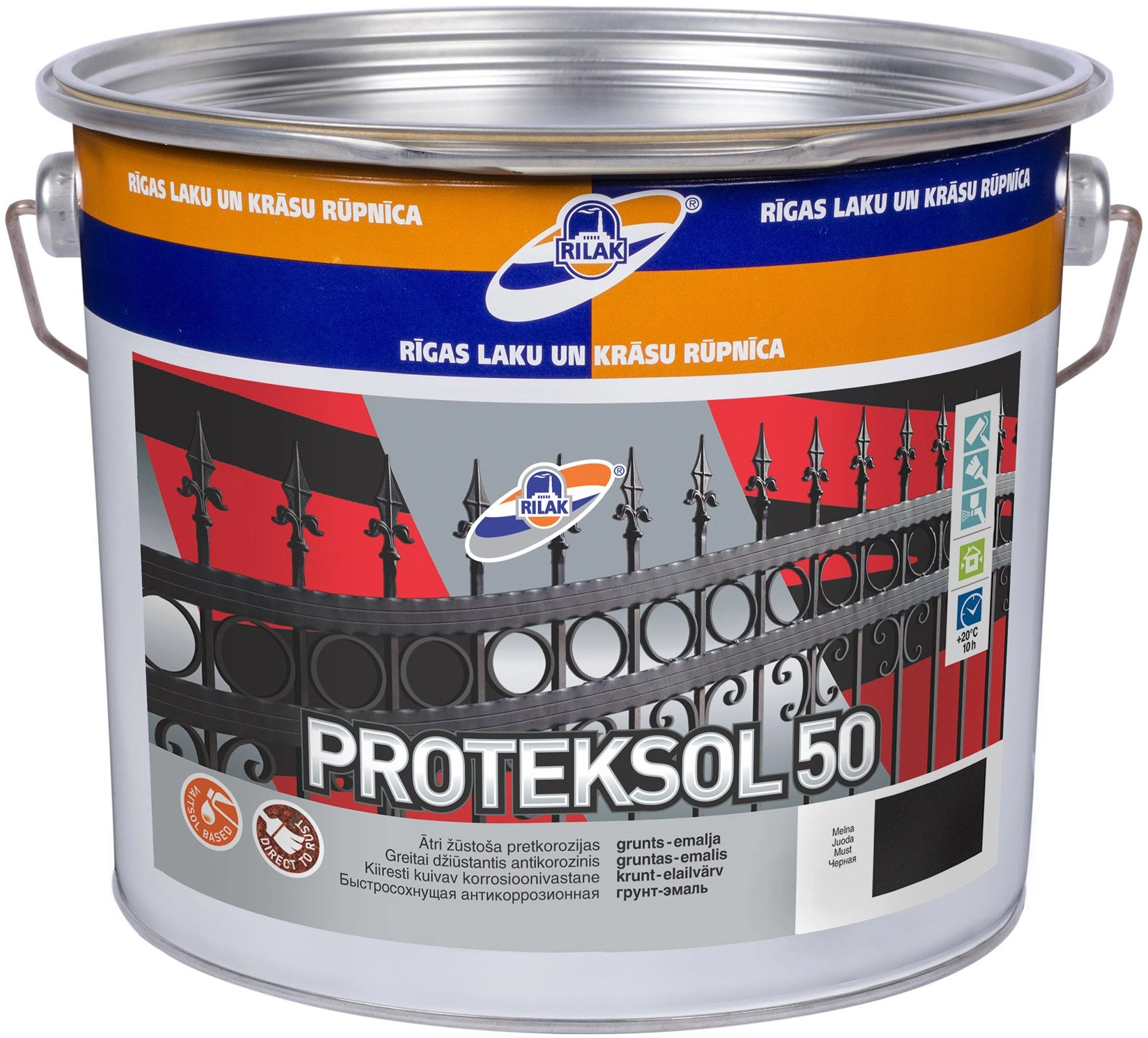 Rilak PRIMER-ENAMEL PROTEKSOL-50 GRAY 2 7L
