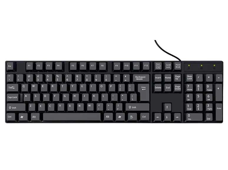 RoGer K1800 Wired Office Keyboard USB