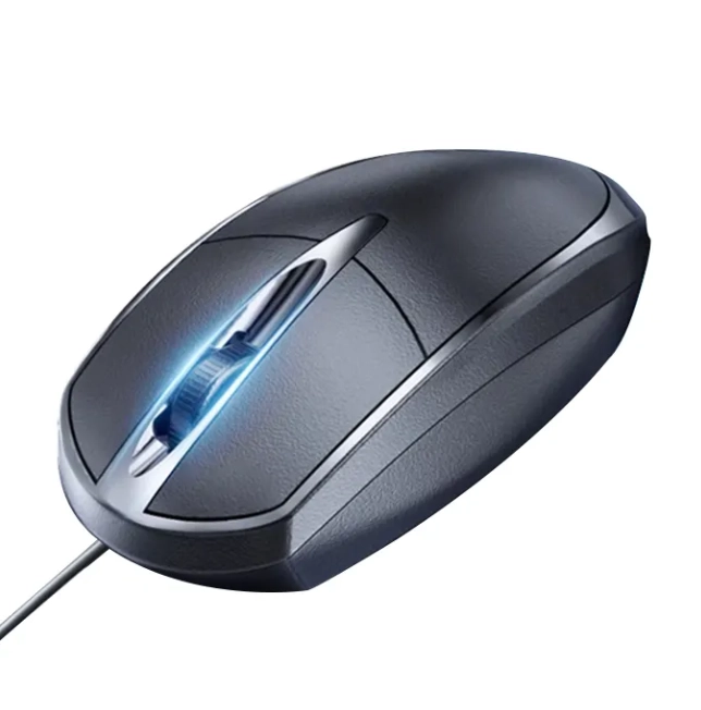 RoGer M045 Wired Mouse 1.5m
