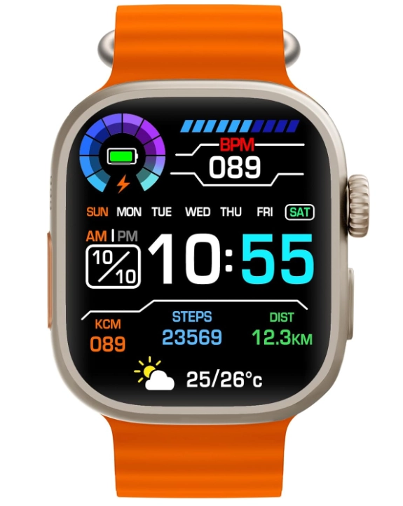RoGer WS-GS28 Smart Watch Orange