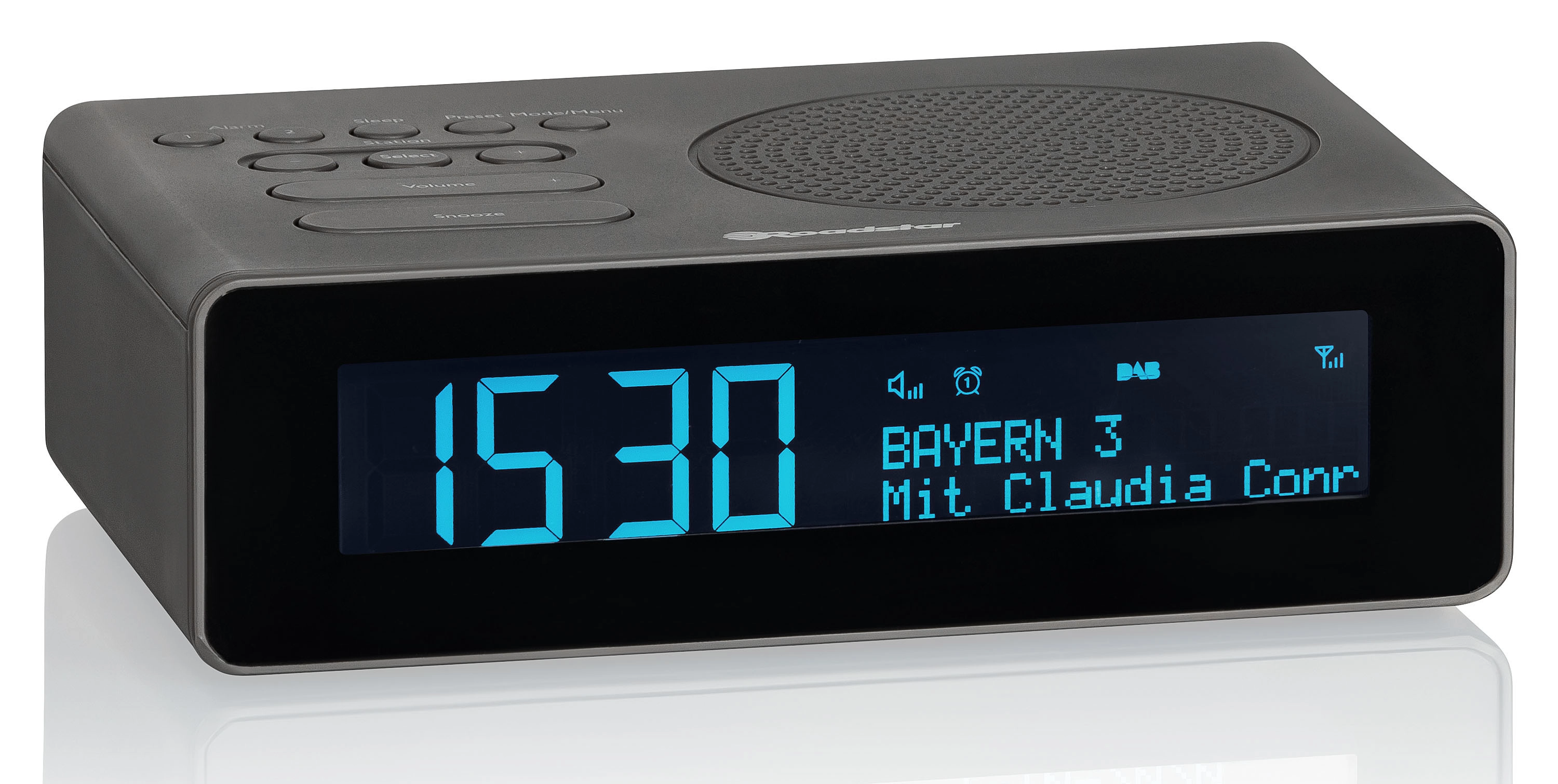 Roadstar CLR-290D+/BK radio Clock Analog digital