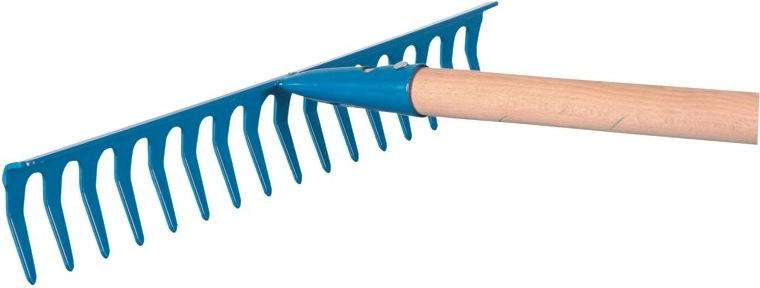 Makes a rake with 16 teeth
