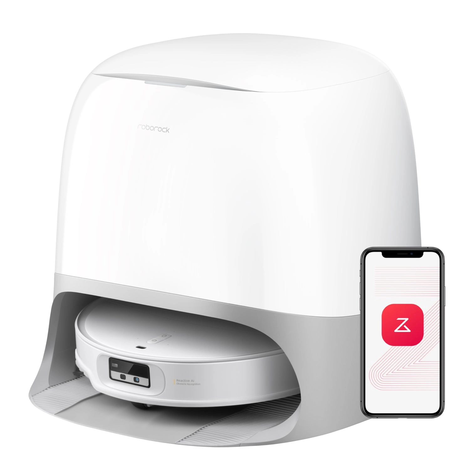 Roborock Qrevo Curv X Bagless White