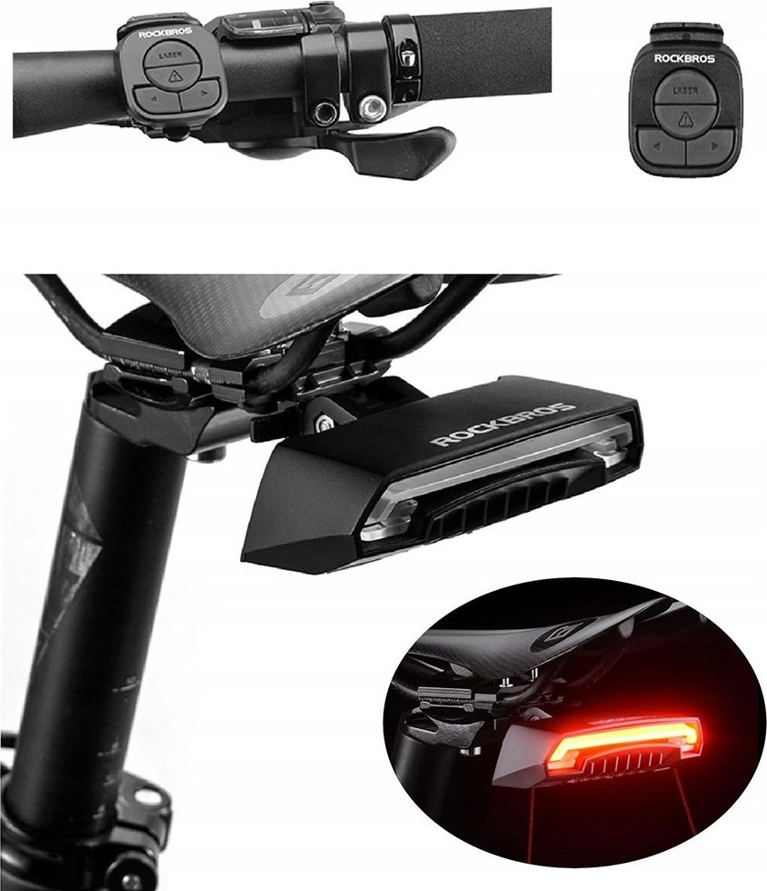 Rockbros LKWD-R1 rear bicycle light with