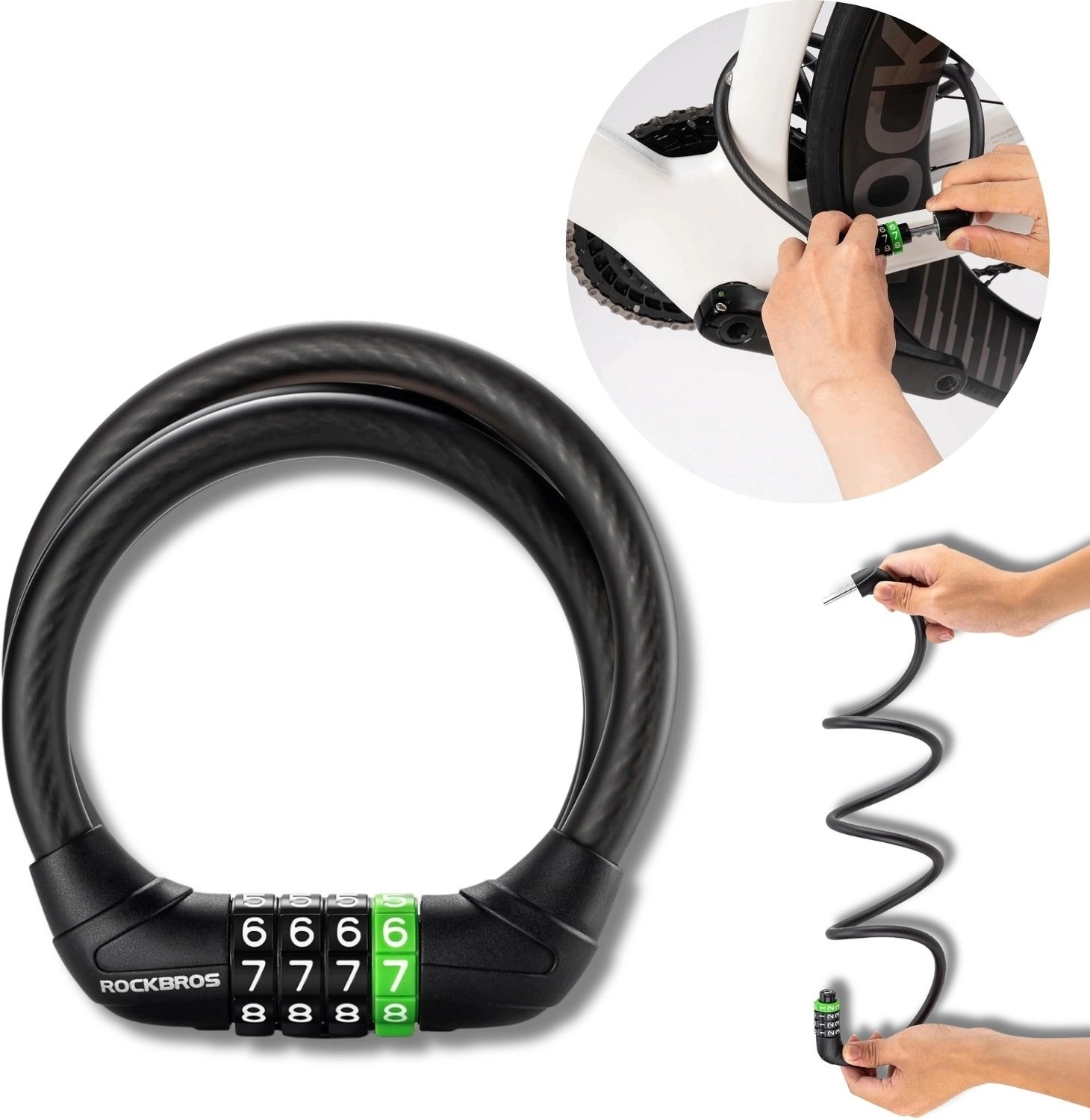 RockBros Rockbros 87632 bicycle lock with