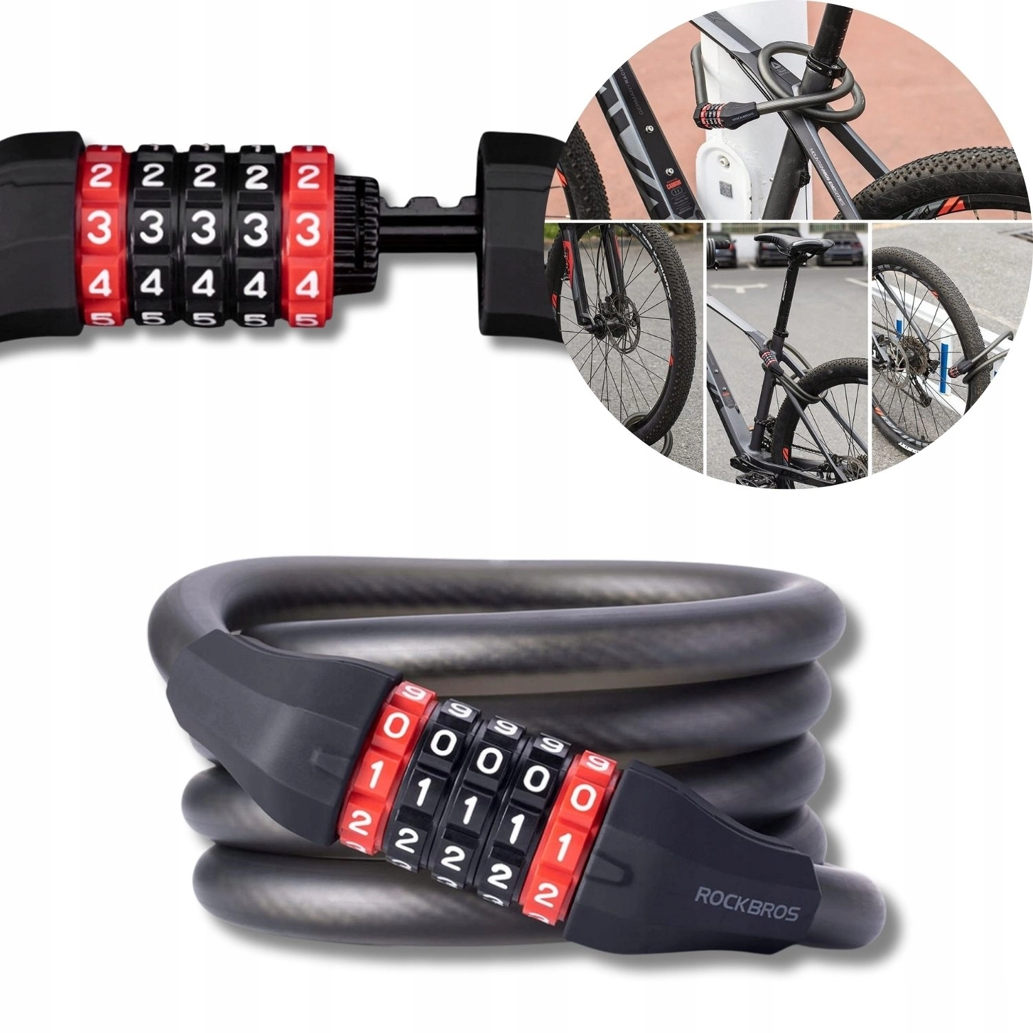 RockBros Rockbros RKS507 bicycle lock with