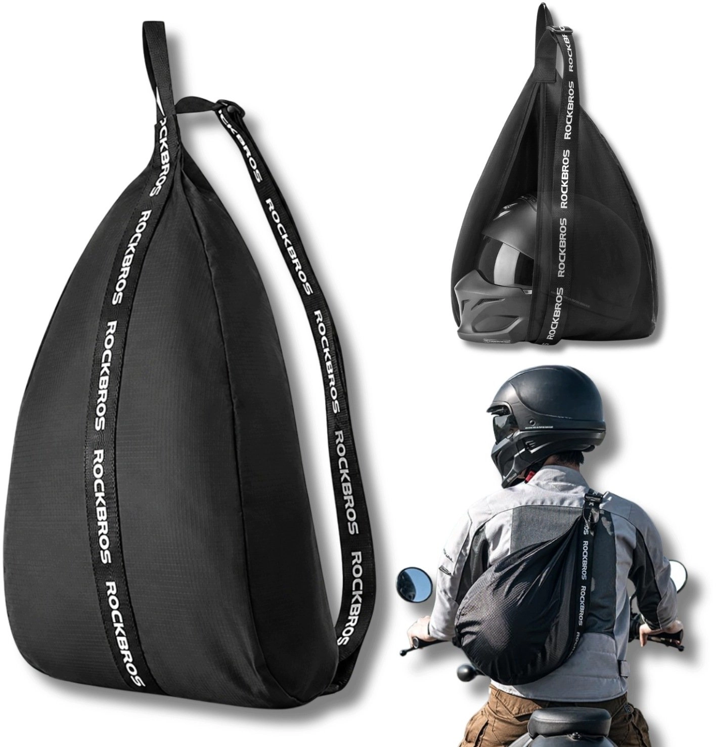 RockBros Rockbros H34 backpack with helmet
