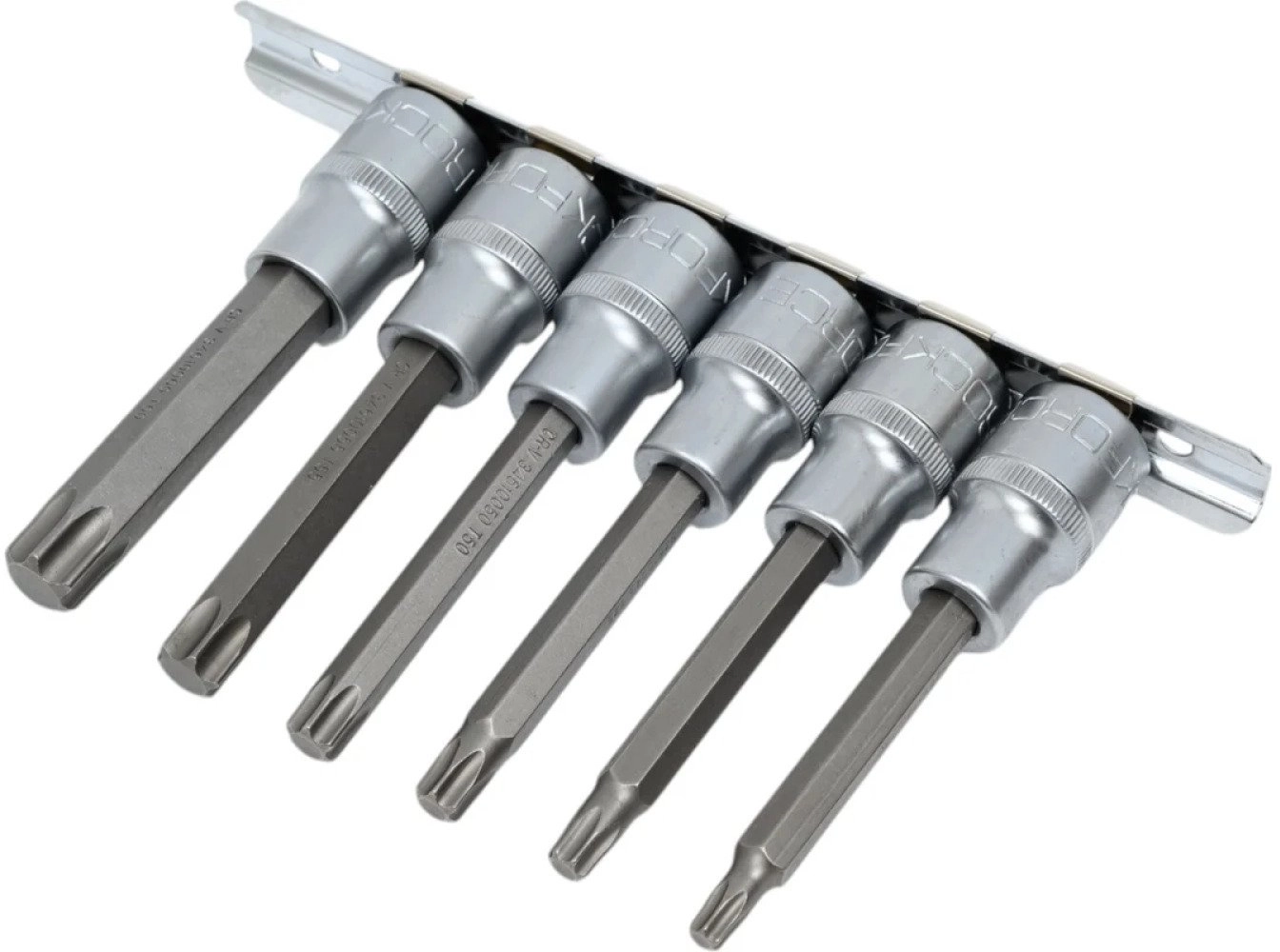 Set of TORX bit sockets 1/2``