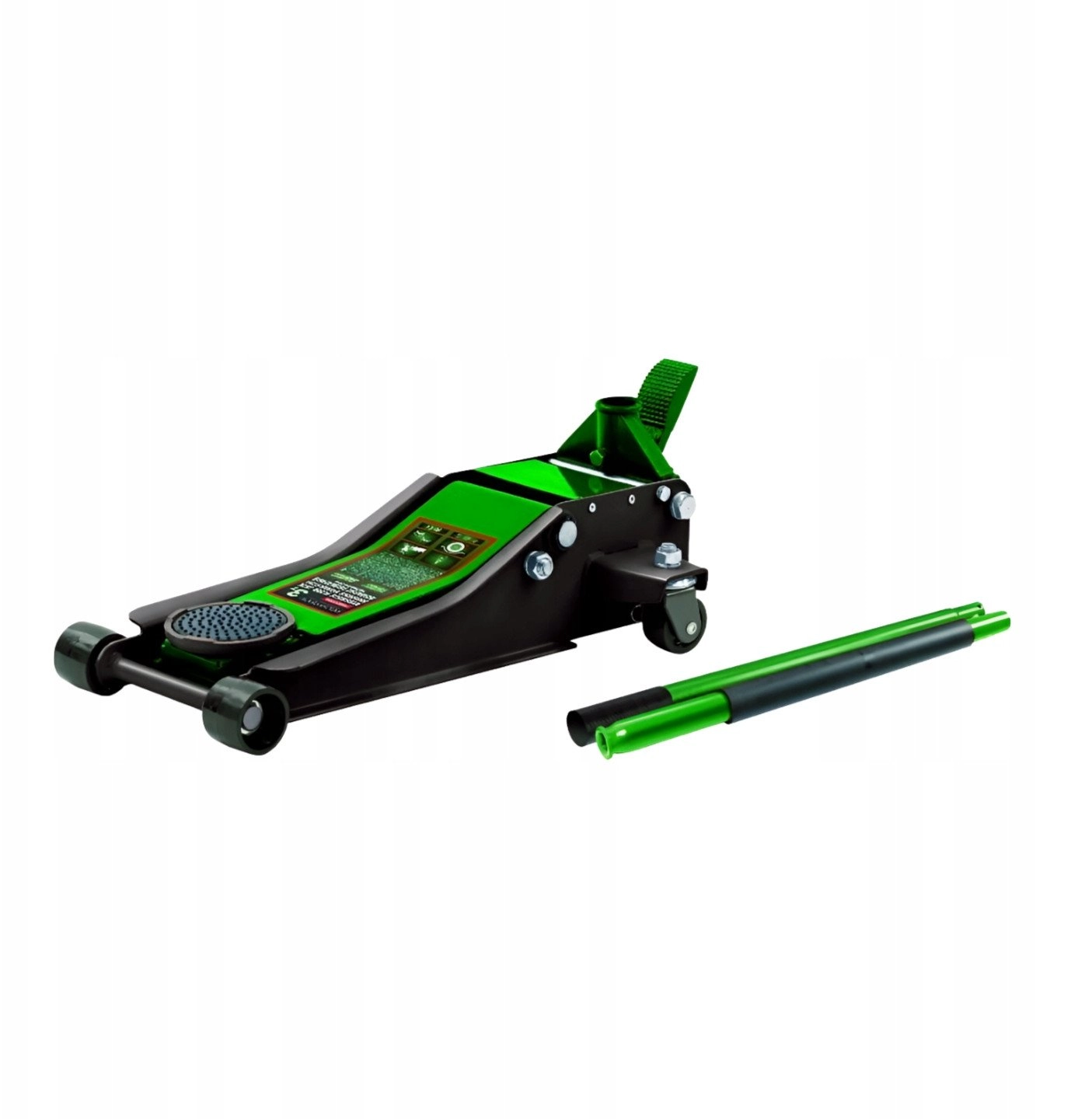 Podnośnik hydrauliczny niskoprofilowy 3t (dwutłokowy) (h