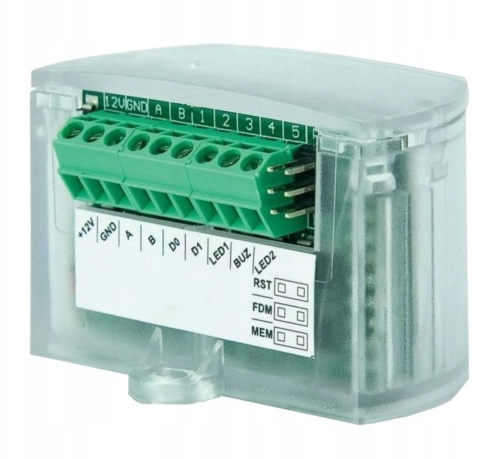 Roger MCI-5 Connection interface read: MCT