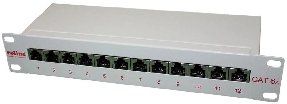 Roline Network patch panel 12 RJ-45