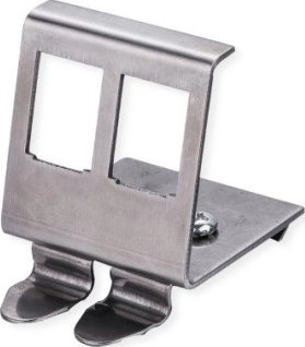 ROLINE top-hat rail adapter  unequipped  for